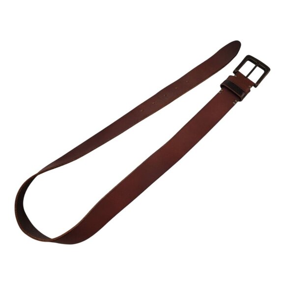 FAT FACE SZ 30-34 Brown Leather Belt - Picture 1 of 6